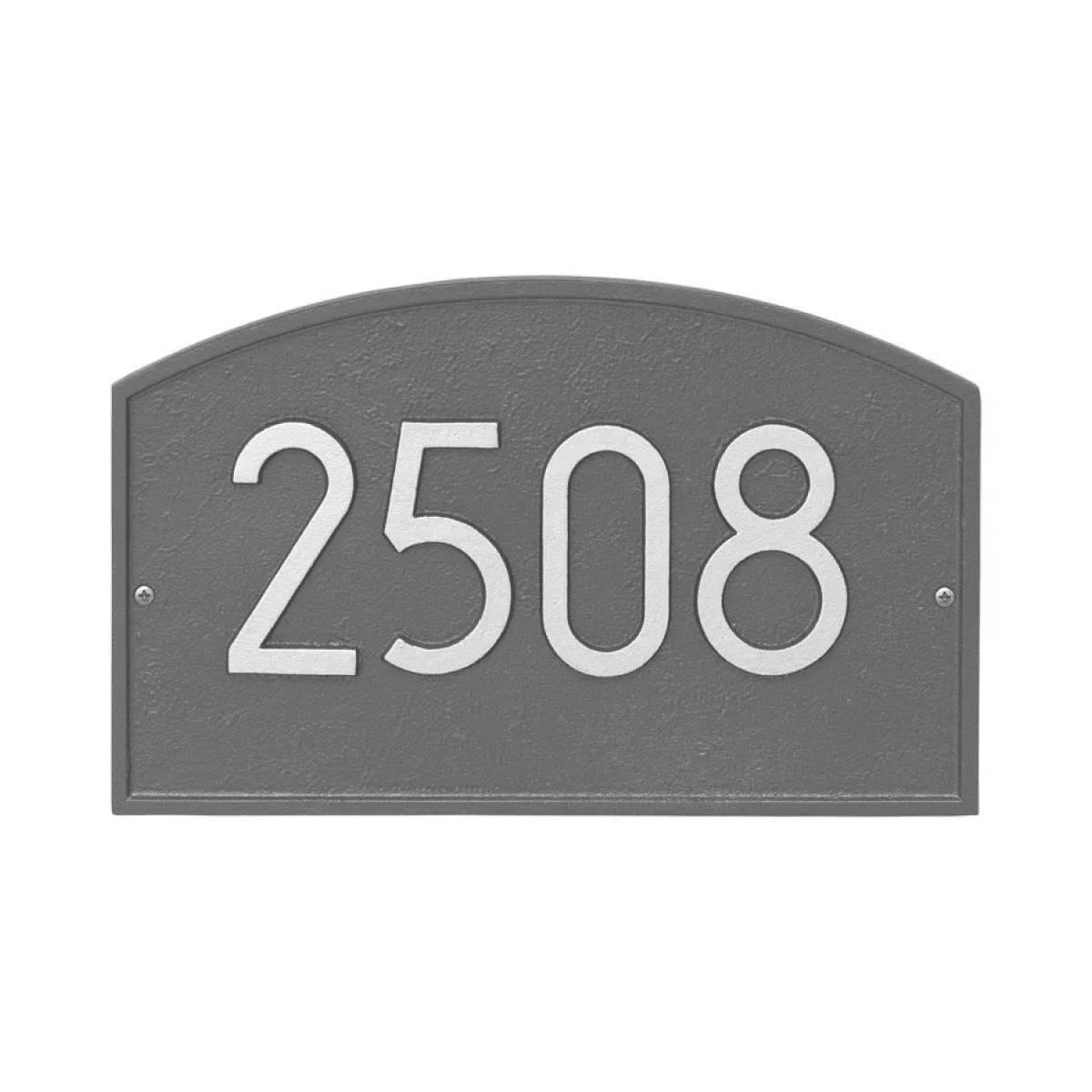 Whitehall Legacy Modern Arched Address Plaque Product Image