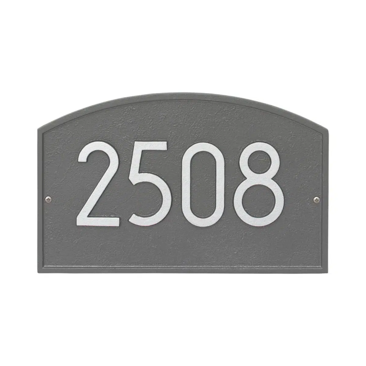 Whitehall Legacy Modern Arched Address Plaque Product Image