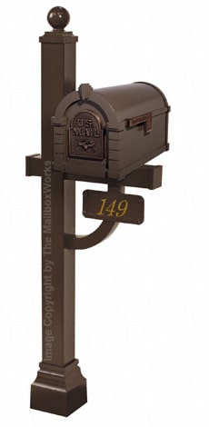 Keystone Eagle Deluxe Post Bronze Antique
