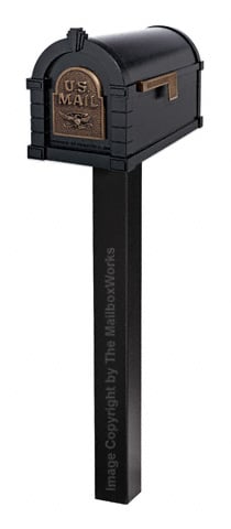 Keystone Eagle Standard Post Black Bronze