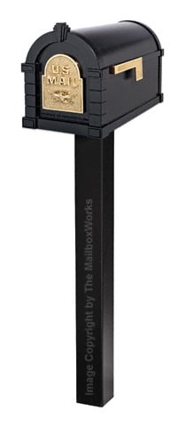 Keystone Eagle Standard Post Black Brass