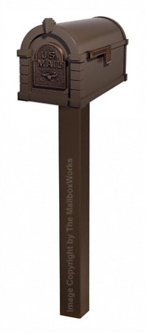 Keystone Eagle Standard Post Bronze Antique