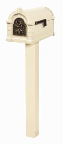 Keystone FleurDeLis Standard Post Almond Bronze