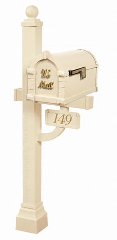 Keystone Signature Deluxe Post Almond Brass