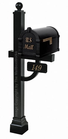 Keystone Signature Deluxe Post Black Bronze