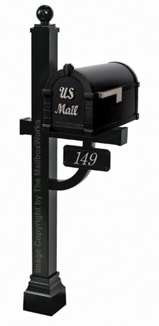 Keystone Signature Deluxe Post Black Nickel