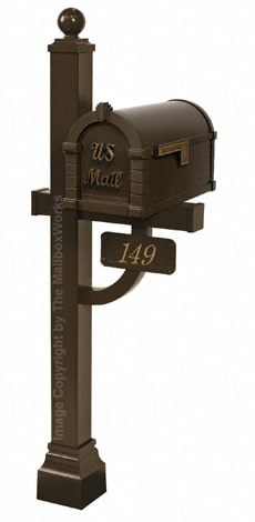 Keystone Signature Deluxe Post Bronze Antique