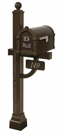 Keystone Signature Deluxe Post Bronze Nickel