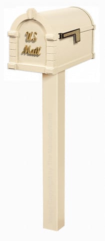 Keystone Signature Standard Post Almond Brass