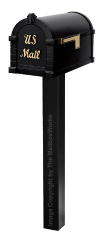 Keystone Signature Standard Post Black Brass