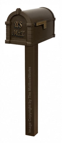 Keystone Signature Standard Post Bronze Antique