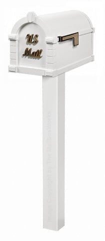 Keystone Signature Standard Post White Bronze