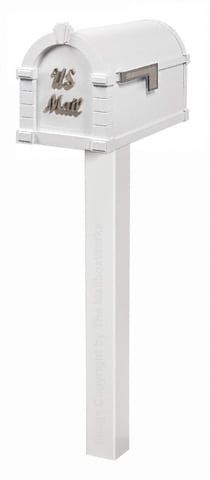 Keystone Signature Standard Post White Nickel