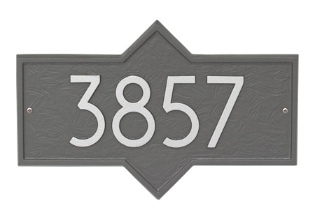 Whitehall Hampton Modern Address Plaque Product Image