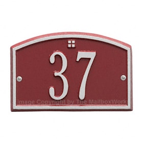 Whitehall Petite Cape Charles Red Silver