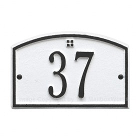 Whitehall Petite Cape Charles White Black