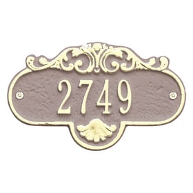 Whitehall Petite Rochelle Plaque Taupe Ivory