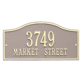 Whitehall Rolling Hills Plaque Taupe Ivory