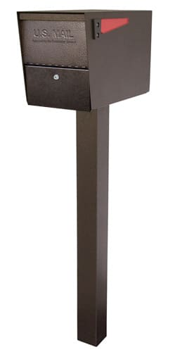 Mail Boss Package Master Locking Mailbox with Post Product Image