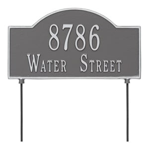 Whitehall 2 Sided Arch Pewter Silver