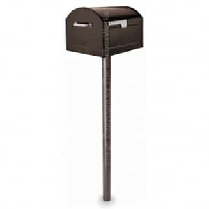 Centennial Mailbox Pacifica Post Rubbed Bronze