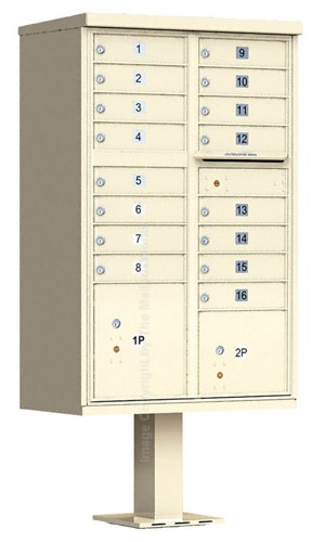 Florence CBU Cluster Mailbox – 16 Tenant Doors, 2 Parcel Lockers Product Image