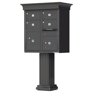 4 Door CBU Mailbox Classic Bronze