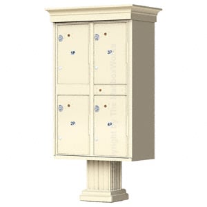 4 Door Parcel Locker Classic Sandstone