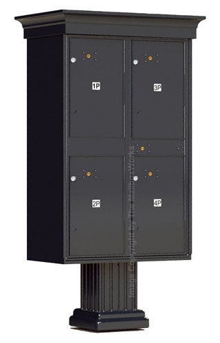 4 Door Parcel Locker Classic Vogue