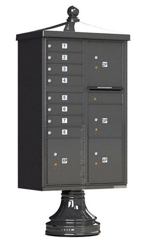 Florence CBU Cluster Mailbox – Vogue Accessories Kit, 4 Parcel Lockers Product Image