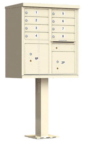 Florence CBU Cluster Mailbox – 8 Tenant Doors, 2 Parcel Lockers Product Image