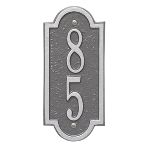 Whitehall Mini Richmond Vertical Pewter Silver