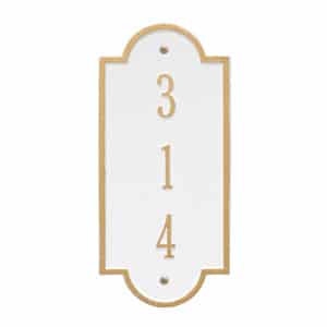 Whitehall Petite Richmond Vertical White Gold