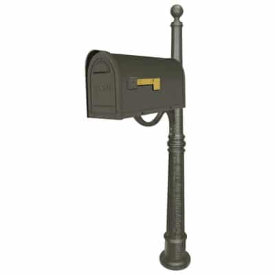 Classic Mailbox Ashland Post Gunmetal
