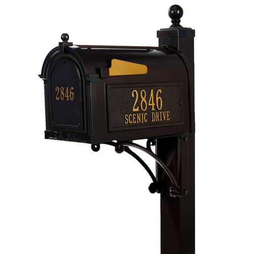 Whitehall Custom Capitol Mailbox and Post Package for Sale (Optional Post & Accessories) Product Image