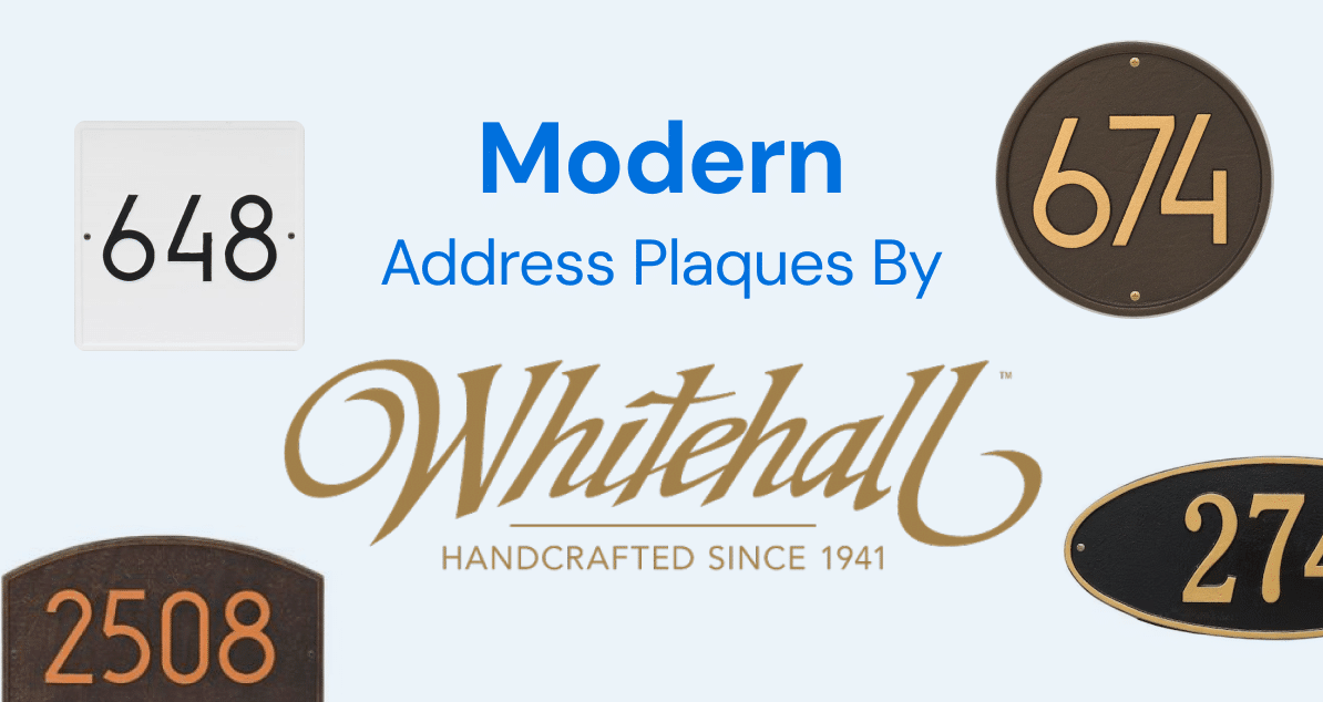 Whitehall Plaques: A Contemporary Touch for Your Home