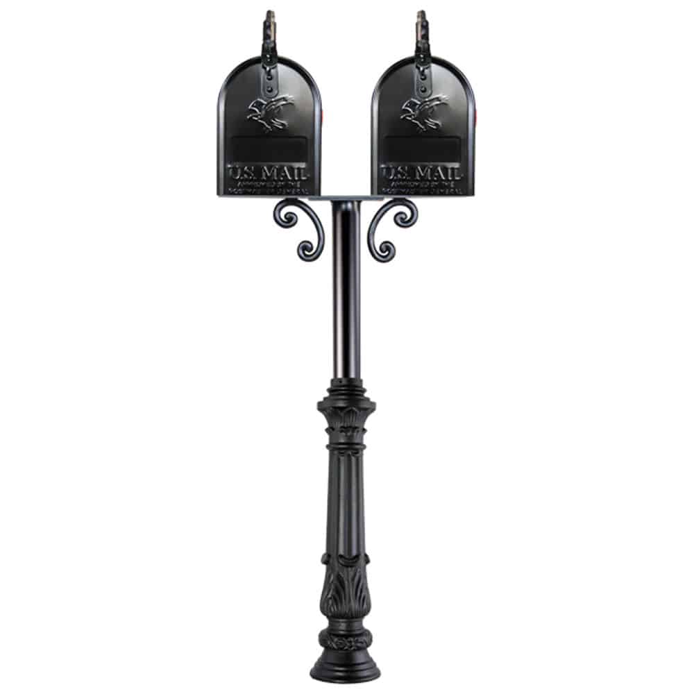 Millbrook Mailbox Post System Series C3 – C3-TWIN Product Image