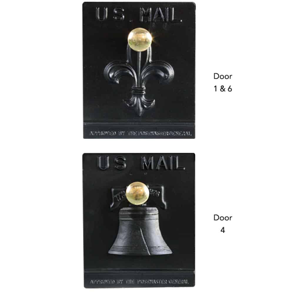 Estate Mailbox Door 1 and 4 (Choose One) Product Image