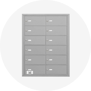 Horizontal 4B Mailboxes