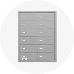 Horizontal 4B Mailboxes