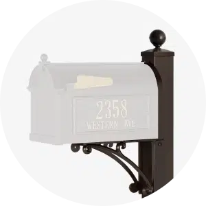 Residential Mailbox Posts