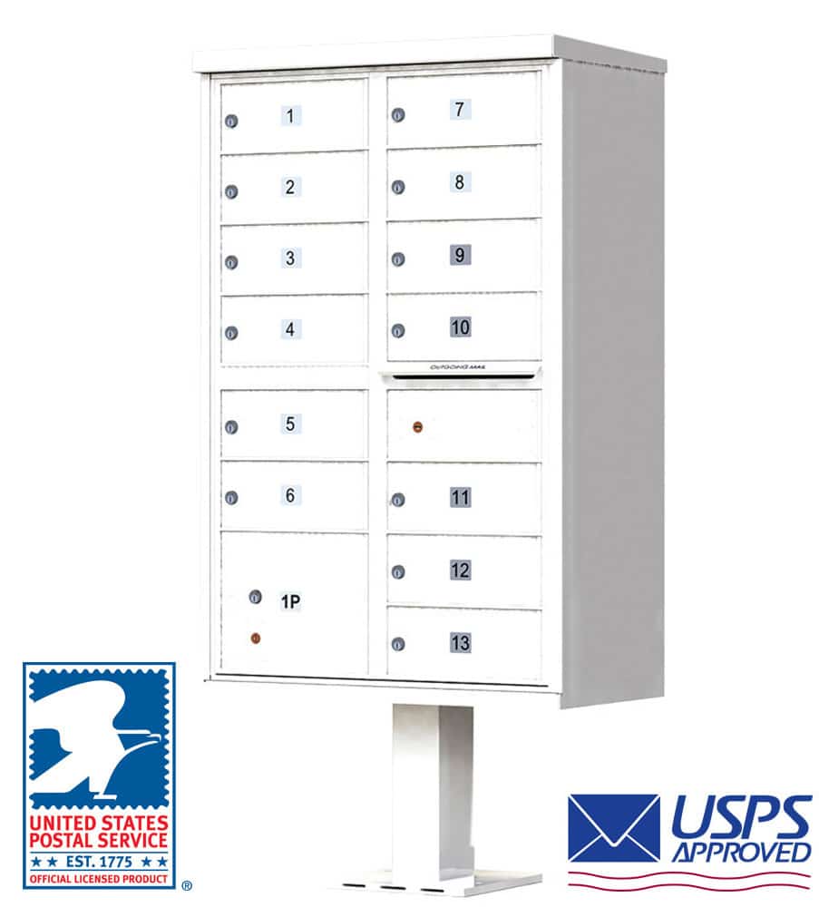 13 Door Cluster Mailboxes - Florence CBU Mailbox Units