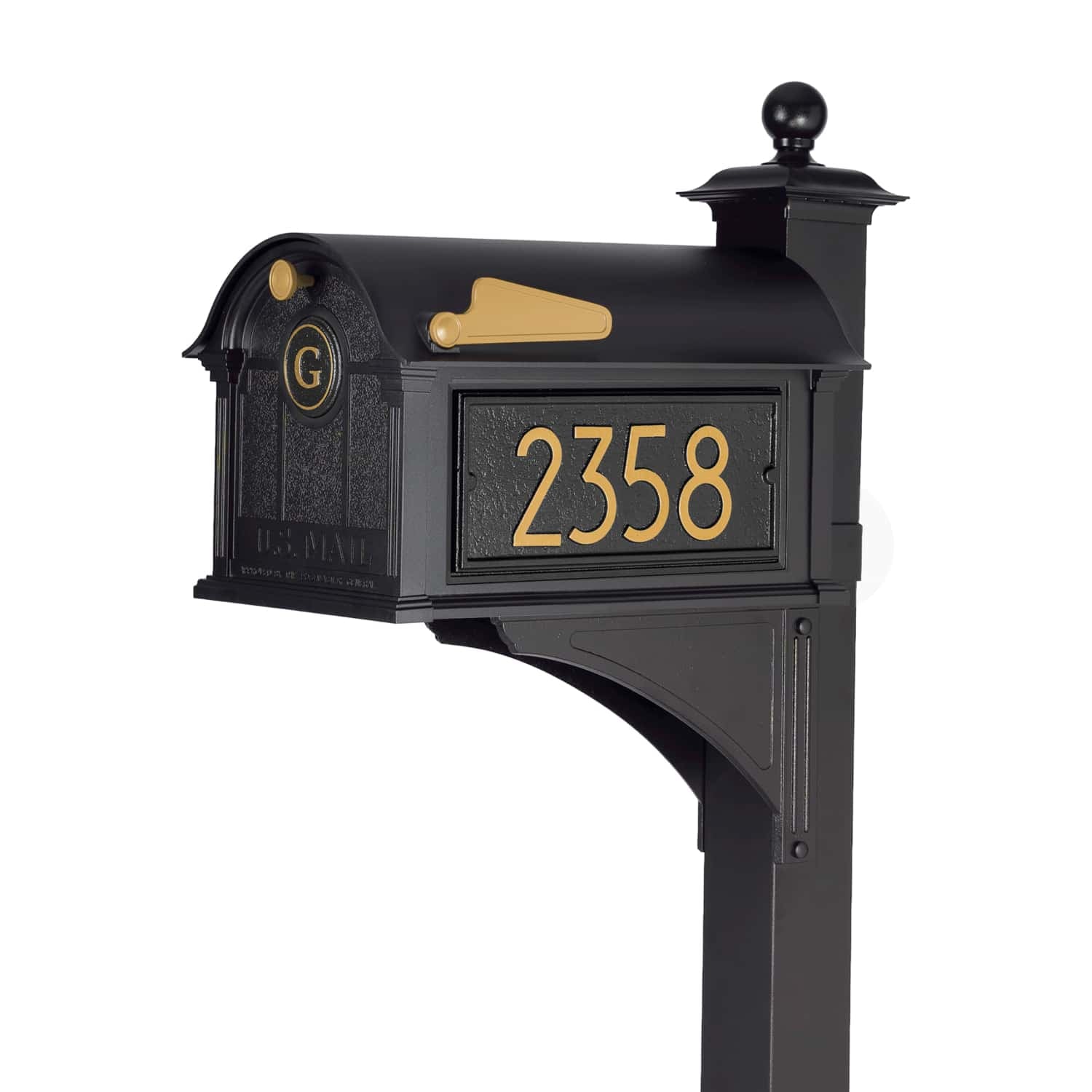 Whitehall Modern Balmoral Monogram Mailbox Package Product Image