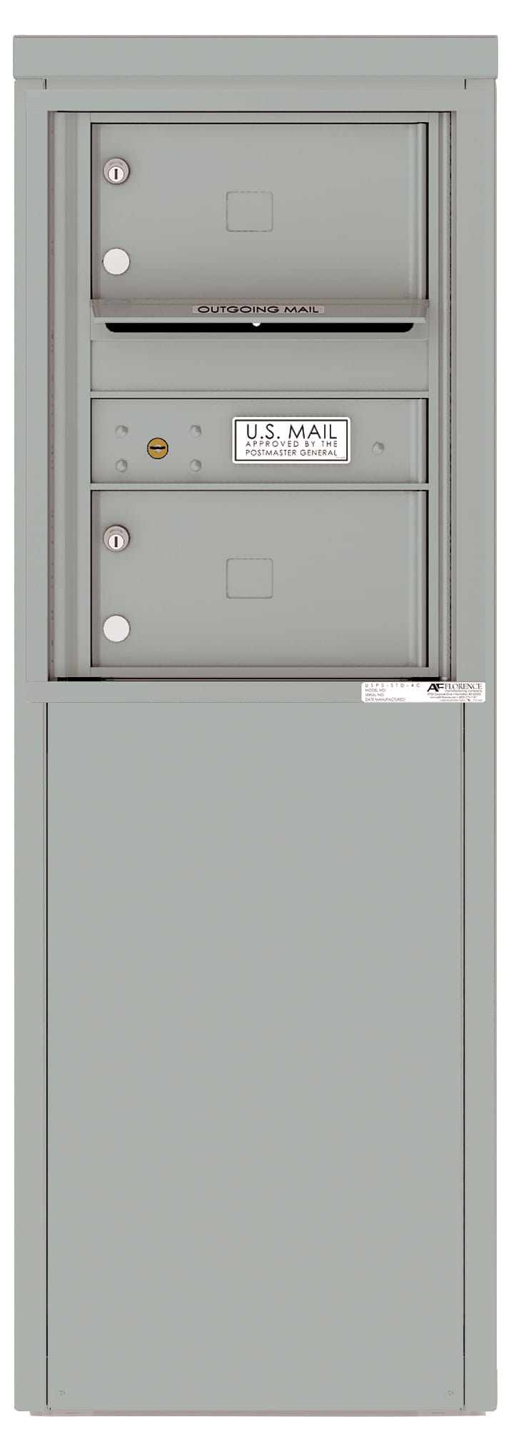 Florence 4C Depot Cabinet Mailbox – 2 Tenant Doors – 6 Doors High – Front Loading – Private Access Product Image