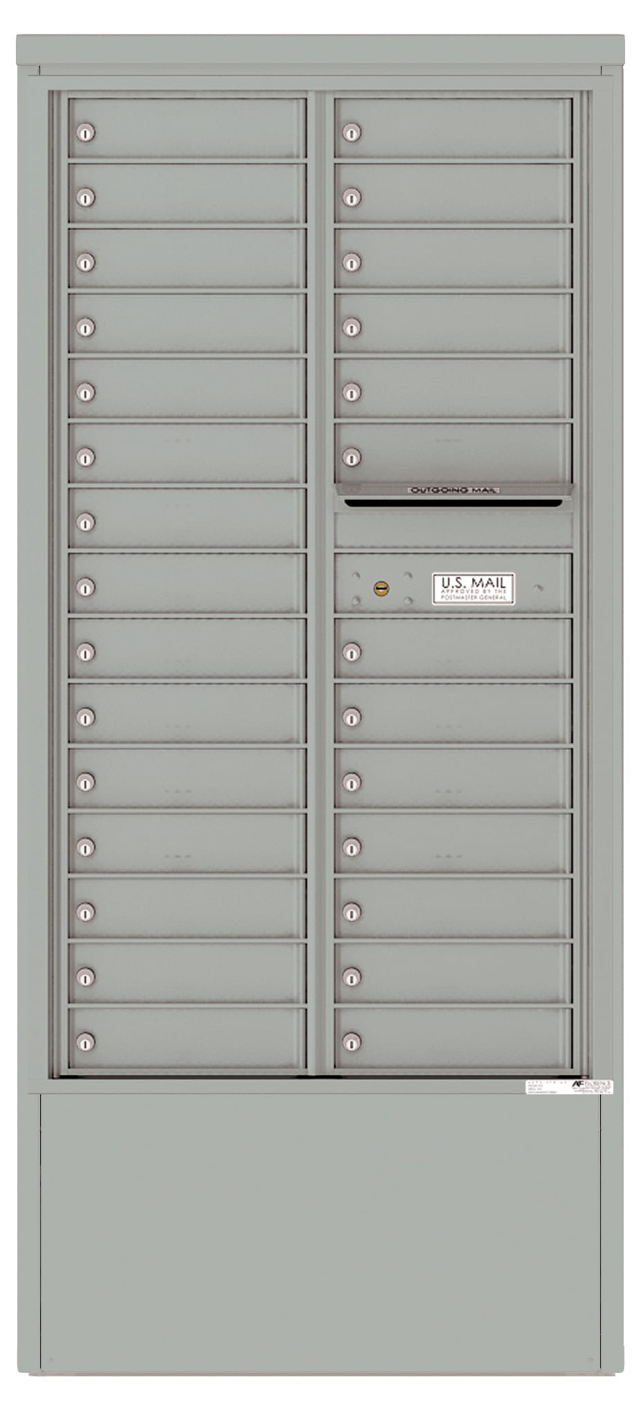 Florence 4C Depot Cabinet Mailbox – 28 Tenant Doors – 15 Doors High – Front Loading – Private Access Product Image