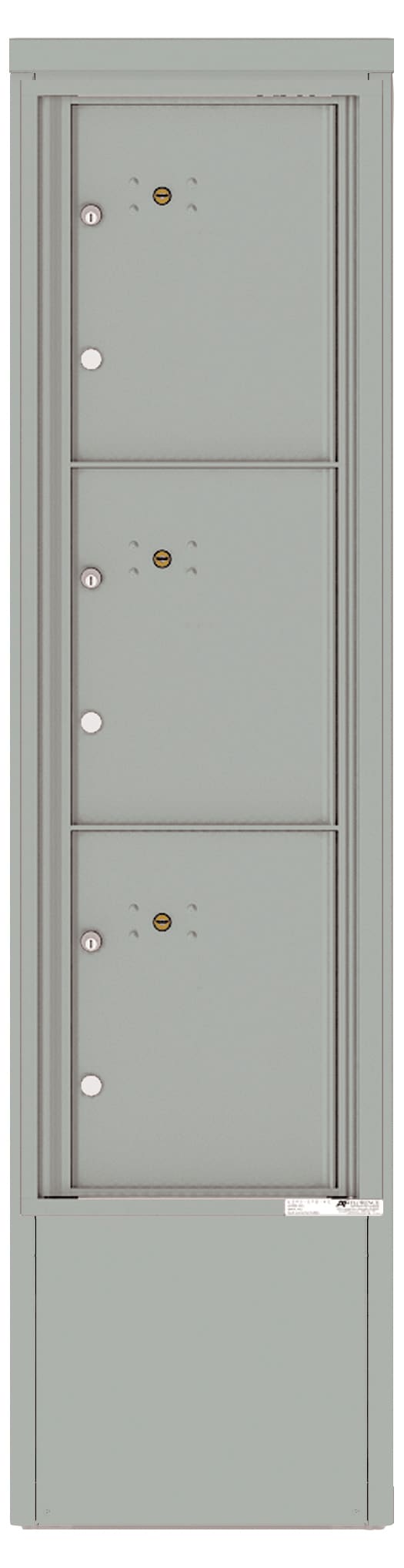 Florence 4C Depot Cabinet Mailbox – 3 Parcel Lockers – 15 Doors High – Front Loading – Private Access Product Image