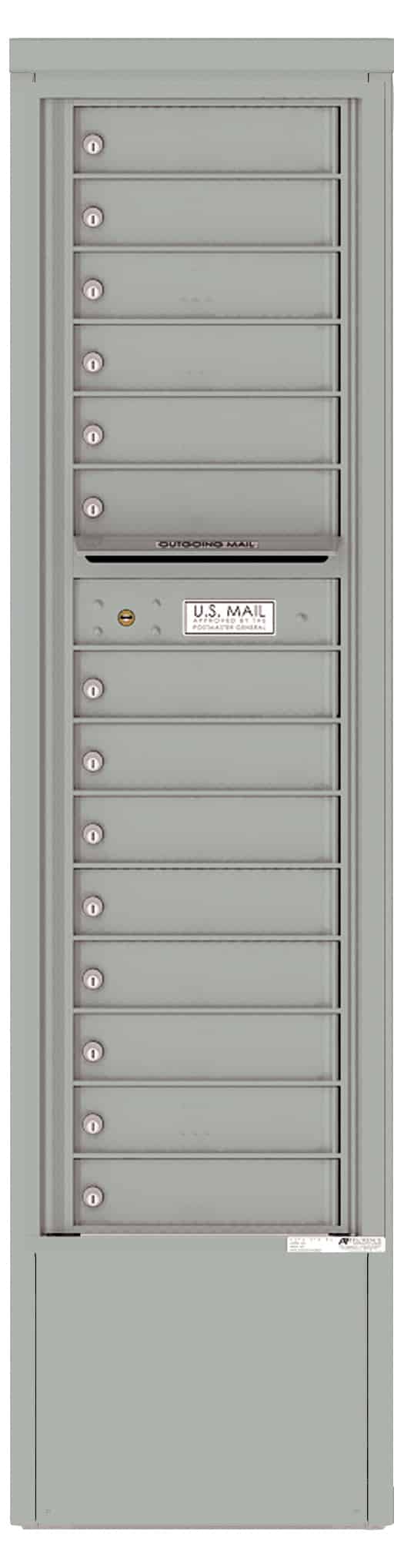 Florence 4C Depot Cabinet Mailbox – 14 Tenant Doors – Max Height – Front Loading – Private Access Product Image