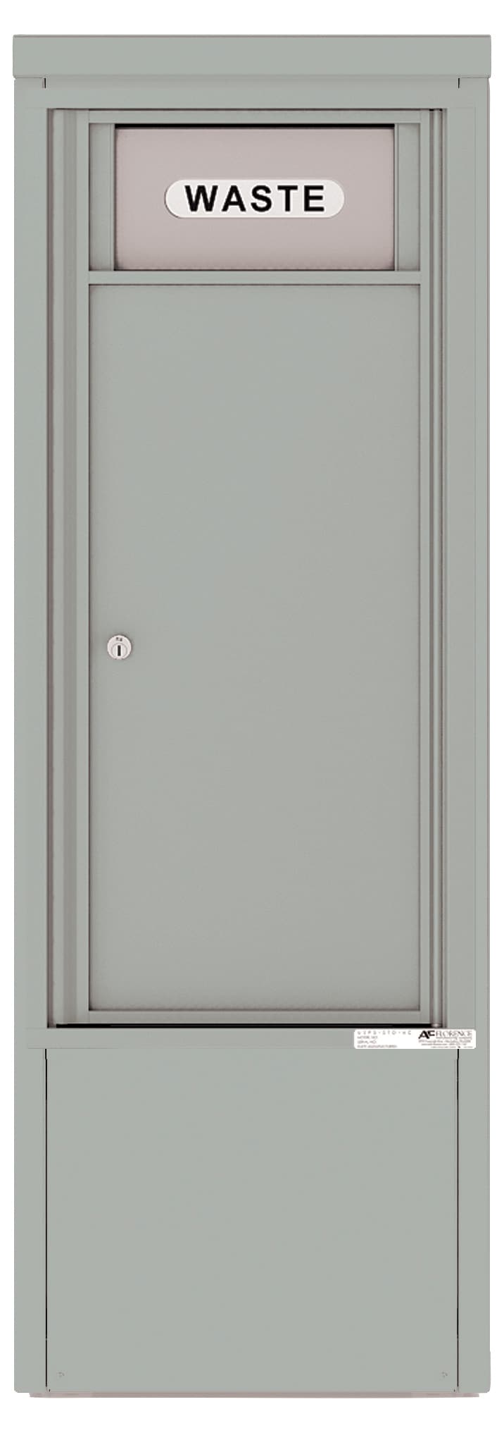 Florence 4C Mailbox Depot Trash/Recycling Bin – ADA Compliant Max Height – Front Loading – Private Access Product Image