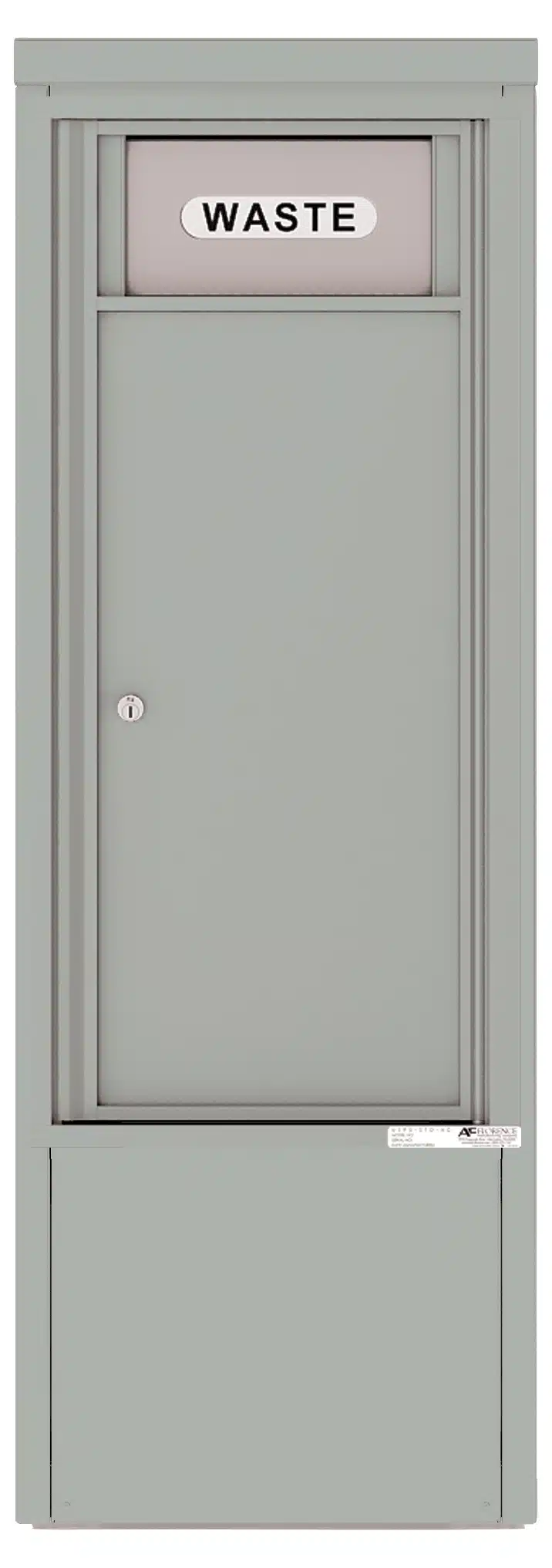 Florence 4C Mailbox Depot Trash/Recycling Bin – ADA Compliant Max Height – Front Loading – Private Access Product Image