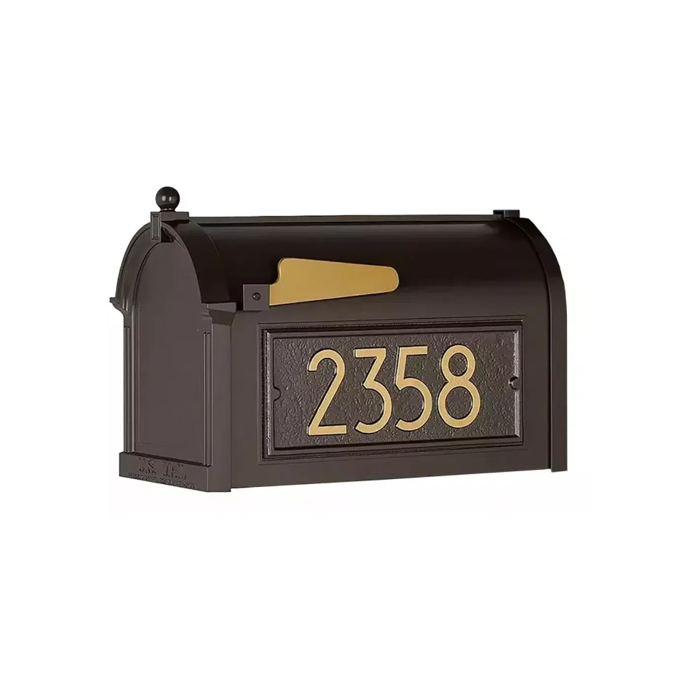 Whitehall Modern Streetside Mailbox (Optional Accessories) Product Image